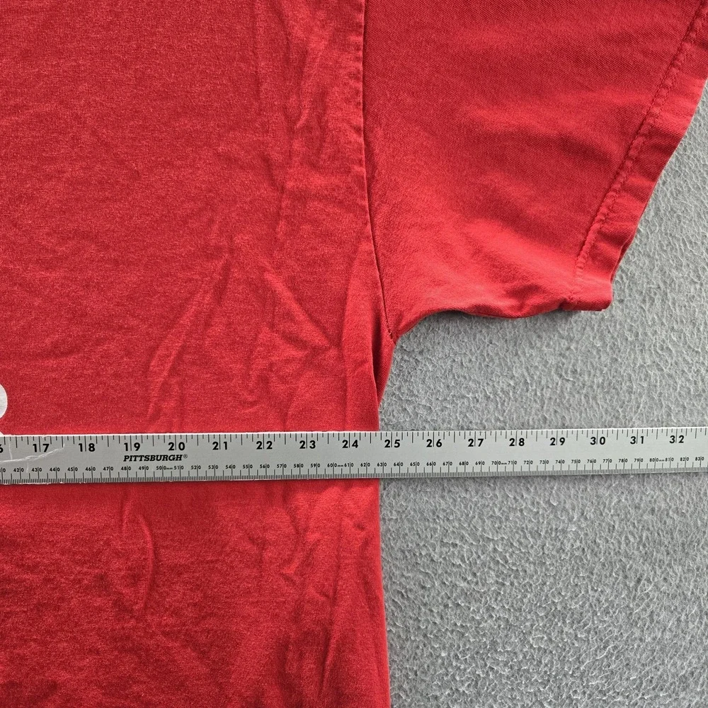 Adidas Men Shirt 2XL Red Graphic All Star Chris Paul 3 Short Sleeve Logo READ